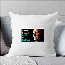 Lex Fridman Podcast interviews great minds Lex Fridman Podcast Pillows Cover