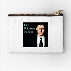 Lex Fridman Podcast is superb Lex Fridman Podcast Zipper Pouches