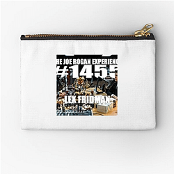Lex Fridman Podcast focuses on AI Lex Fridman Podcast Zipper Pouches