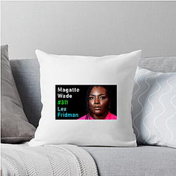 Lex Fridman Podcast is on YouTube Lex Fridman Podcast Pillows Cover