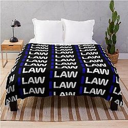 Liam Lawson Red Bull 40 Throw Blanket