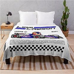 Liam Lawson Visa Cash App F1 Team Blanket