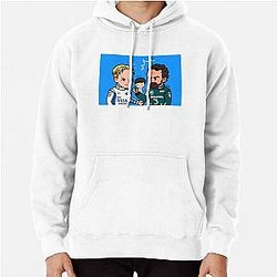Fernando Alonso, Yuki Tsunoda and Liam Lawson Pullover Hoodie