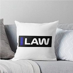 Liam Lawson Red Bull 40 throw pillow