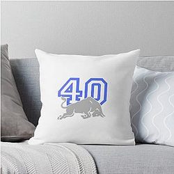 VCARB Formula 1 Number Liam Lawson 2024 Throw Pillow