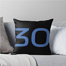 30 Liam Lawson Throw Pillow