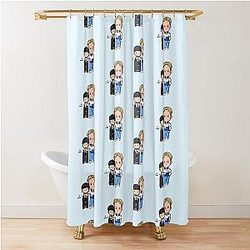 Yuki Tsunoda Liam Lawson Shower Curtain