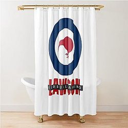 Liam Lawson New Zealand Red Bull Racing F1 2025 Shower Curtain