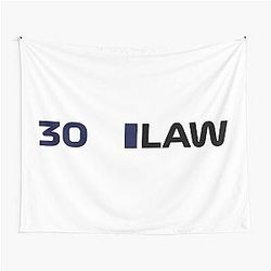 30 Liam Lawson Unofficial Fanmade Motorsport Tapestry