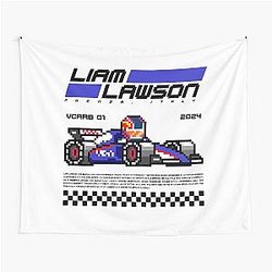 Liam Lawson Visa Cash App F1 Team Tapestry