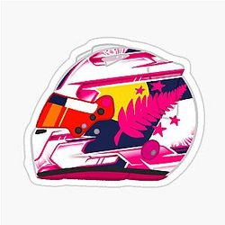 Liam Lawson 2025 Helmet Sticker