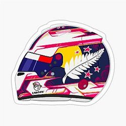 Liam Lawson 2024 Helmet Sticker