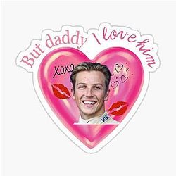 But I love Liam Lawson Sticker