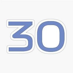 30 Liam Lawson Sticker