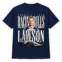 Driver Portrait  Liam Lawson T-Shirts