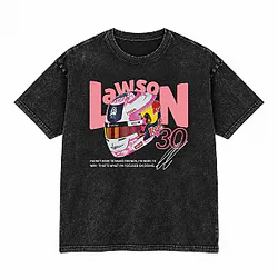 Vintage Design PTTT210 Washed  Liam Lawson T-Shirts