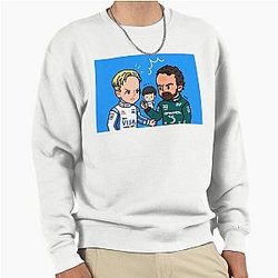Fernando Alonso, Yuki Tsunoda, Liam Lawson Pullover Sweatshirt