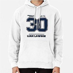 F1 Liam Lawson 30 RBR Driver Pullover Hoodie