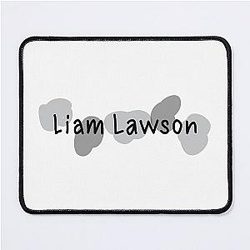 Liam Lawson - Looks Like Watercolour Mouse Pad