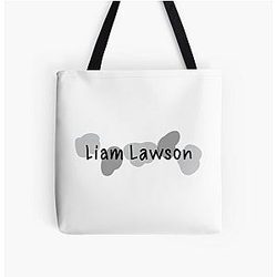 Liam Lawson - Water Colour All Over Print Tote Bag