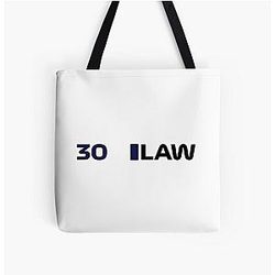 30 Liam Lawson Unofficial Fanmade Motorsport Tote Bag