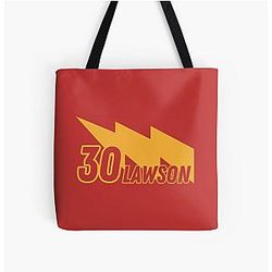 Lightning McQueen Liam Lawson 30 All Over Print Tote Bag