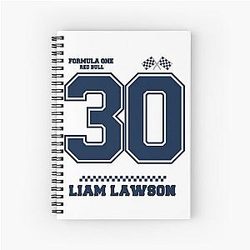 F1 Liam Lawson 30 RBR Driver Notebook