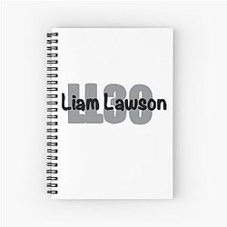 Liam Lawson - Racing Bulls Limited Edition Spiral Notebook