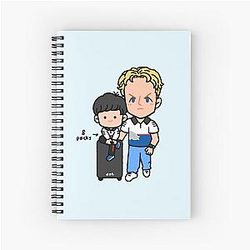 Yuki Tsunoda and Liam Lawson Spiral Notebook