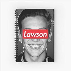 Liam Lawson Spiral Notebook