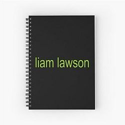 Liam Lawson Brat Spiral Notebook