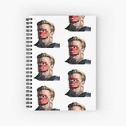 Liam Lawson Spiral Notebook