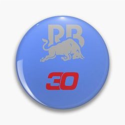 R.B. Liam Lawson F1 2025 Pin