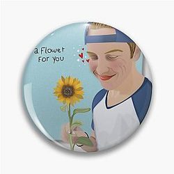 Liam Lawson Sunflower Pin
