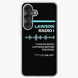 Lit up! Liam Lawson Radio Samsung Galaxy Soft Case