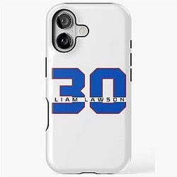 Liam Lawson F1 Racing Bulls iPhone Tough Case Number 30