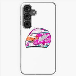 Liam Lawson 2025 Miami Helmet Samsung Galaxy Soft Case