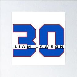 Liam Lawson F1 Racing Bull Number 30 Poster
