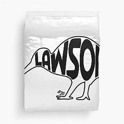 Liam Lawson Kiwi F1 Driver Red Bull Team Duvet Cover