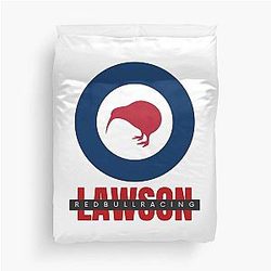 Liam Lawson New Zealand Red Bull Racing Kiwi Duvet Cover