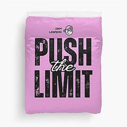 Liam Lawson Push the Limit NEW ZEALAND Red Bull Racing F1 2025 Duvet Cover