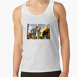 Life Aquatic's plot is about seeking a mythical shark Life Aquatic Tank Tops