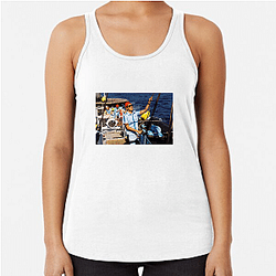 Life Aquatic has a quirky and humorous tone Life Aquatic Tank Tops