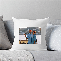 Life Aquatic was directed by Wes Anderson Life Aquatic Pillows Cover