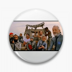 Life Aquatic's main character is an oceanographer Life Aquatic Pins