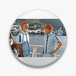 Life Aquatic is a tribute to Jacques Cousteau Life Aquatic Pins