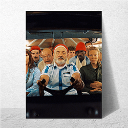 Life Aquatic stars actor Bill Murray Life Aquatic Posters