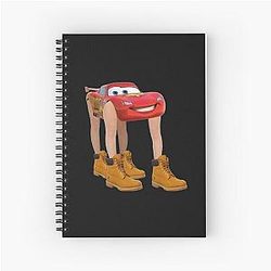 Lightning McQueen Spiral Notebook