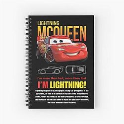 Lightning McQueen Cars Notebook