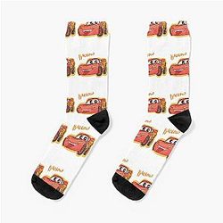 Lightning McQueen Kawaii Socks
